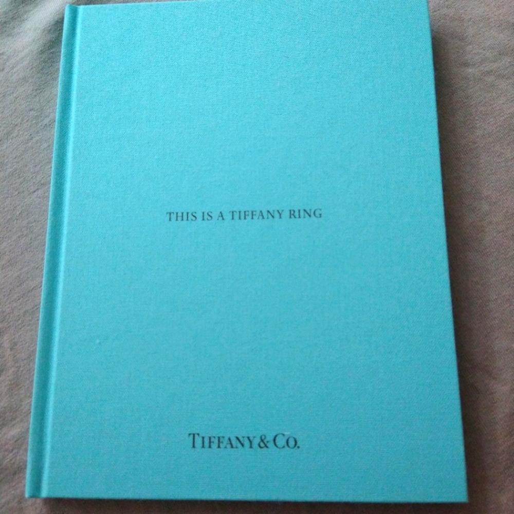 Tiffany & Co. "This is is a Tiffany Ring book.